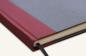 Preview: Writing and notebook black, with wine red linen